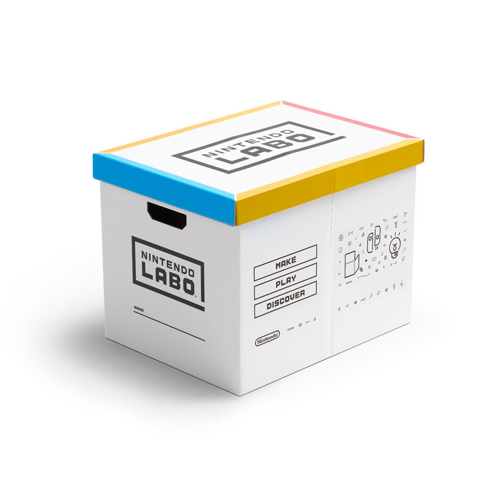 Nintendo Labo distribuirá en Japón cajas especiales para guardar el juego