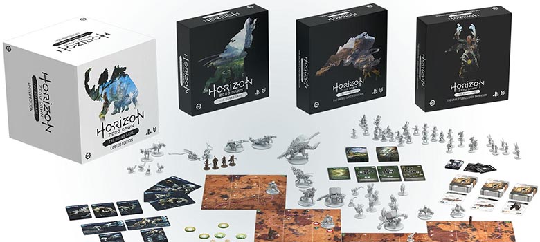 Juego de mesa de Horizon Zero Dawn es un éxito en Kickstarter
