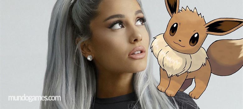 Ariana Grande es fanática de Eevee y de Pokémon let's go!
