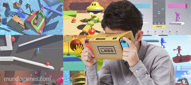 La realidad virtual llega a Nintendo Labo este 12 de abril