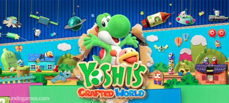 Yoshi's Crafted World ya está a la venta y revela tráiler de lanzamiento!