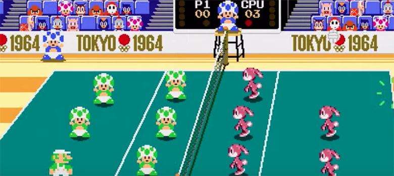 Mario y Sonic en los Juegos Olímpicos - Tokio 2020 en 8 bits?