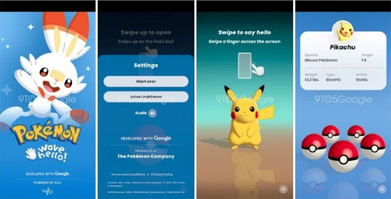 Pokémon Wave Hello, la nueva app de The Pokémon Company y Google