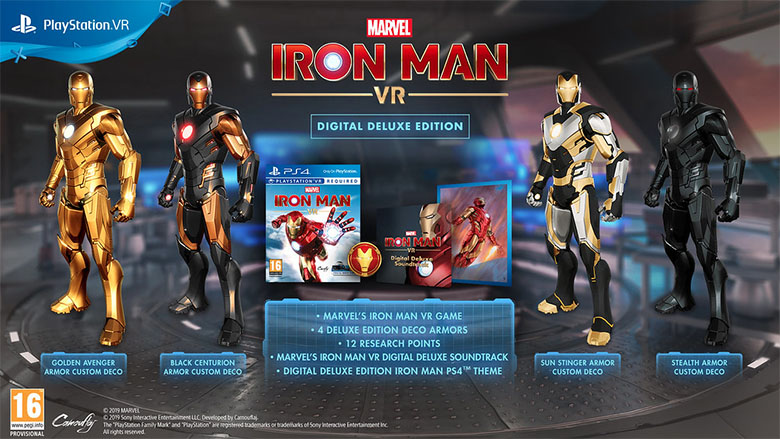 Iron Man VR anuncia fecha su lanzamiento y deja ver nuevo video