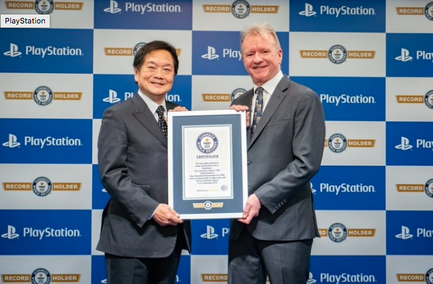 Sony gana un Récord Guinness en el 25º aniversario de Playstation