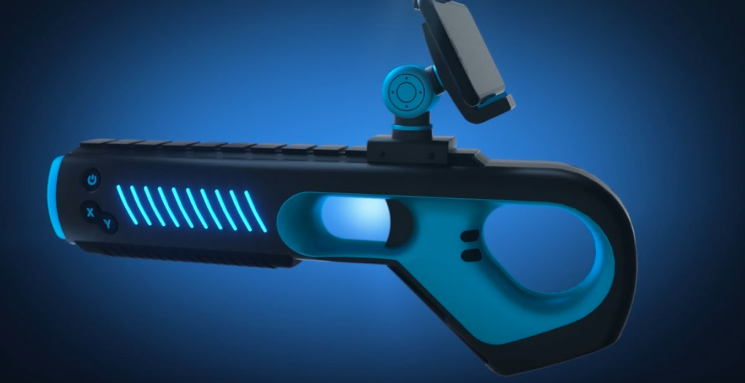 Arkade Blaster: Dispositivo convierte tu móvil en escopeta virtual