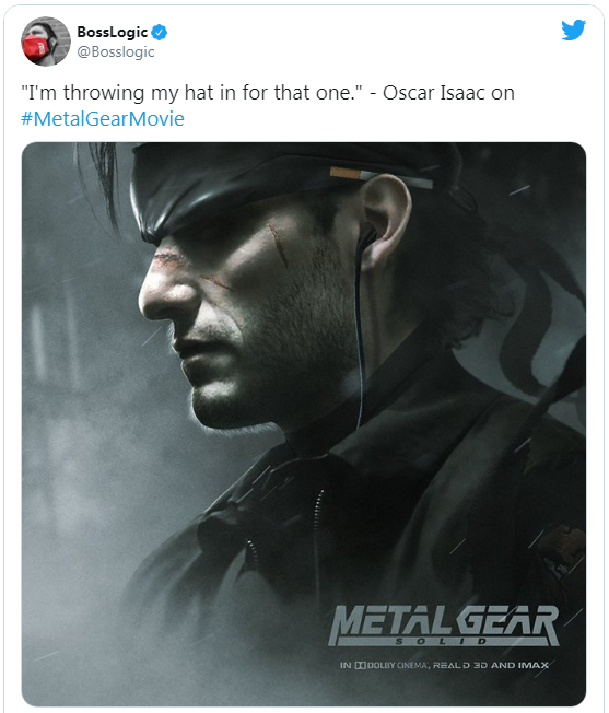 Oscar Isaac protagonizará la esperada película de Metal Gear Solid
