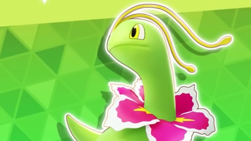 Meganium aterriza en Pokémon Unite